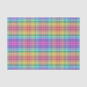 Wrapping Tissue - Rainbow Madras Paper