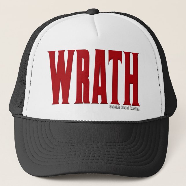 Wrath Logo Trucker Hat (Front)