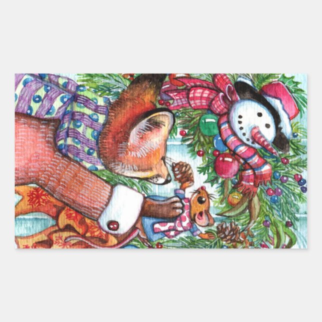 Wreath Decorating Sticker (Front)