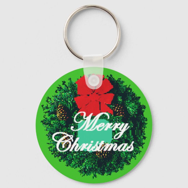 Wreath Keychain (Front)