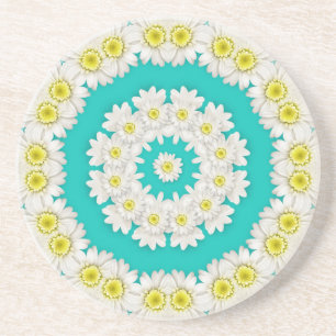 Wreath of Daisies Coaster