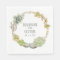 Wreath of Succulents, Twigs and Stones | Wedding