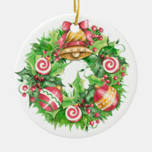Wreath - SRF Ceramic Ornament
