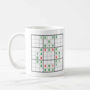 Wreath Sudoku avec puzzle Mug téléchargeable