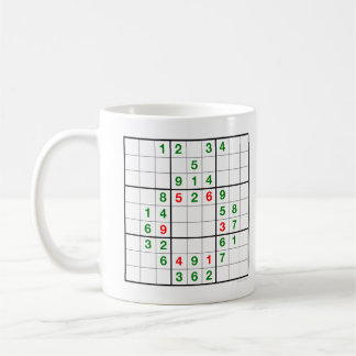Wreath Sudoku avec puzzle Mug téléchargeable
