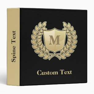 Wreath with Shield Binder