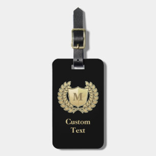 Wreath with Shield Luggage Tag