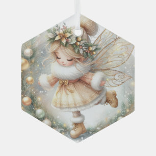 Wreathbound Wonder Glass Ornament