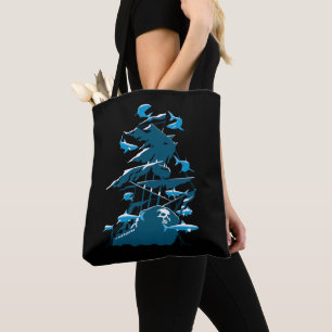 Wreck Diving And Sharks Tote Bag