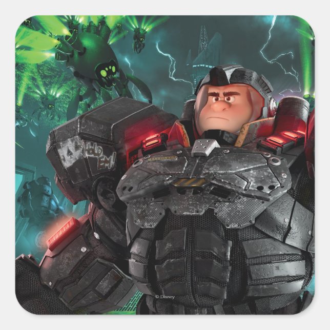 Wreck it Ralph 1 Square Sticker (Front)