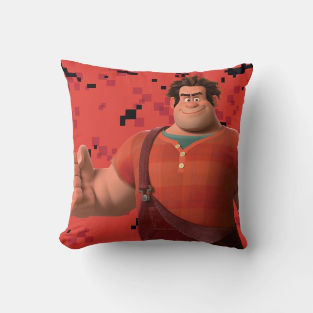 Wreck-It Ralph 3 Throw Pillow (Front)