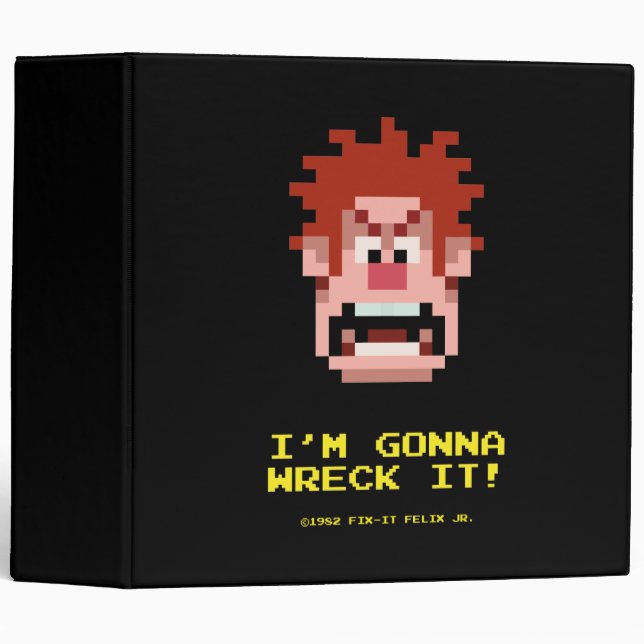 Wreck-It Ralph: I'm Gonna Wreck It! Binder (Front/Spine)