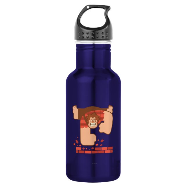 Wreck it Ralph Pounding Bricks 532 Ml Water Bottle (Front)
