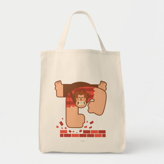 Wreck it Ralph Pounding Bricks Tote Bag (Front)