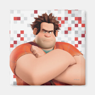 Wreck-It Ralph Standing with Arms Crossed Magnet
