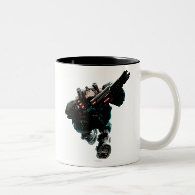 Wreck-It Ralph with Gun Two-Tone Coffee Mug (Right)