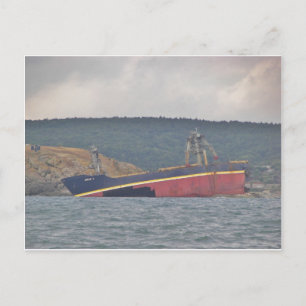 Wreck Of The Orcun C Postcard