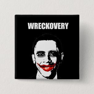 WRECKOVERY 2 INCH SQUARE BUTTON