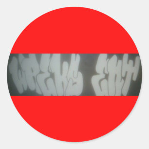 WREKS ENT CLASSIC ROUND STICKER