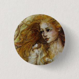 Wren 1 Inch Round Button