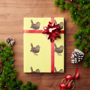 Wren Bird (Troglodytes Troglodytes) Wrapping Paper
