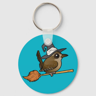 Wren Witch Keychain