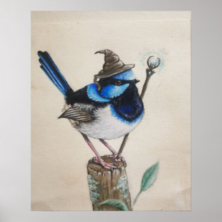 "Wrenagon" - Imaginaire sorcier affiche