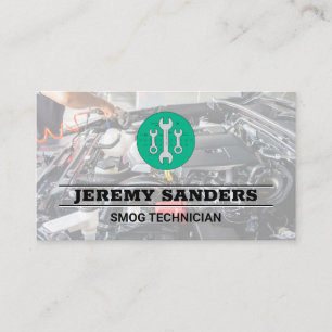 Wrench   Auto Services   Engine Bay Business Card