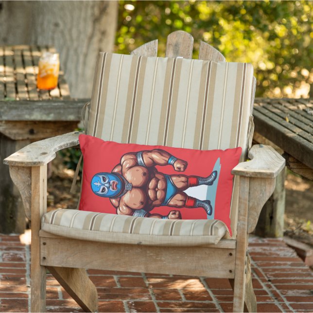 Wreseling men  lumbar pillow (Chair)