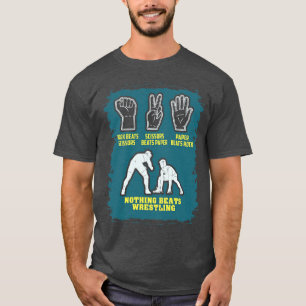 Wrestle Coach Funny Wrestling Gift  T-Shirt