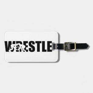Wrestle Luggage Tag