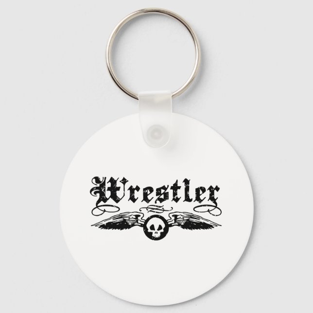 Wrestler Keychain (Front)