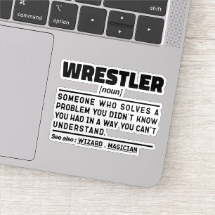 Wrestler Noun Definition Wrestling Lover Funny