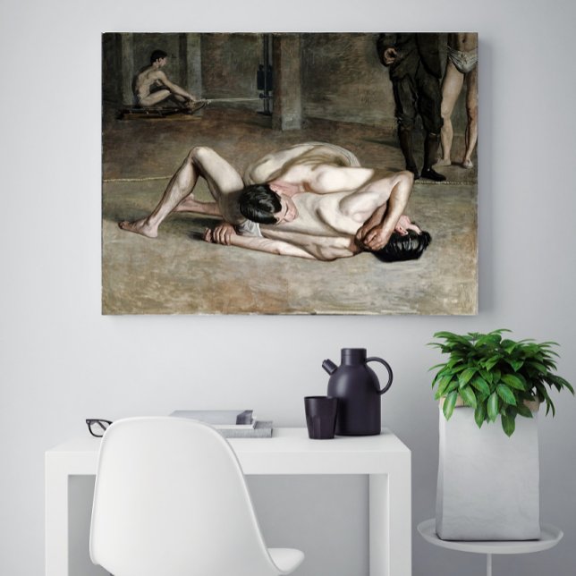 Wrestlers Fine Art Canvas (Creator Uploaded)