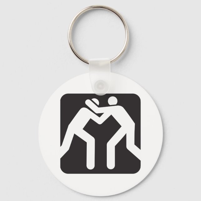 Wrestlers Icon Keychain (Front)