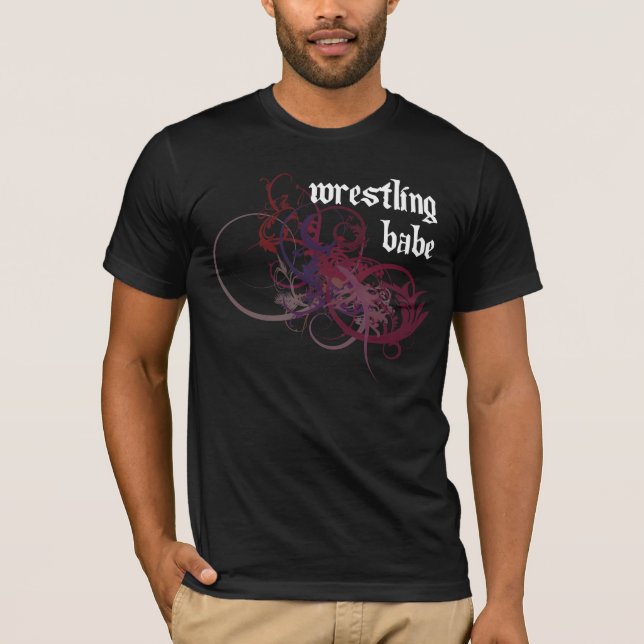 Wrestling Babe T-Shirt (Front)