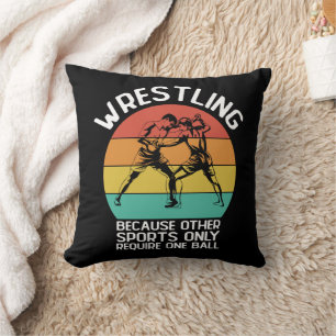 Wrestling Because Other Sports Only Require One Throw Pillow