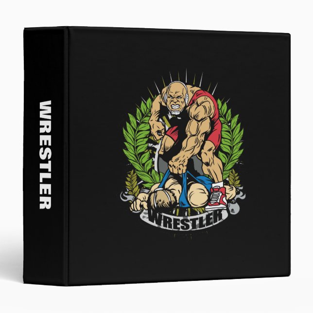 Wrestling Champ Binder (Front/Spine)