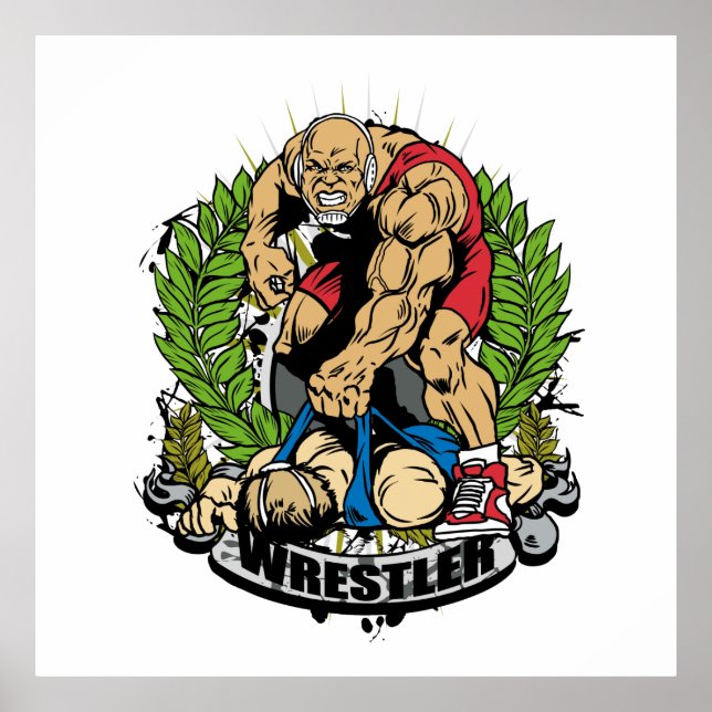 Wrestling Champ Poster (Front)