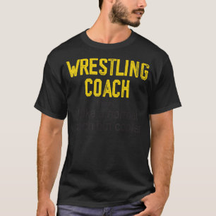Wrestling Coach Definition  Sports Trainer Instruc T-Shirt
