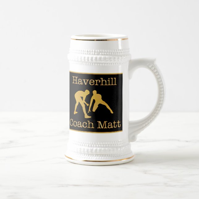 Wrestling Coach Mug Custom Order for Your Team (Right)