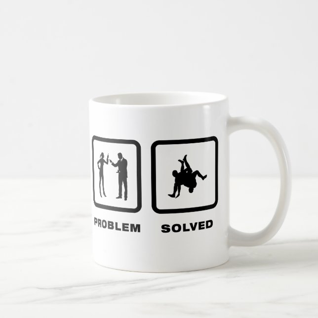 Wrestling Coffee Mug (Right)
