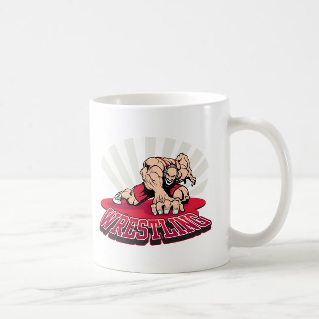 Wrestling! Coffee Mug (Right)
