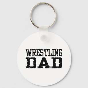 Wrestling Dad Keychain