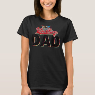 Wrestling Dad Retro Vintage Fathers Day Sport T-Shirt