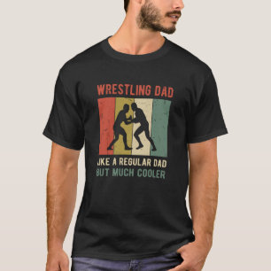 Wrestling Dad Retro Wrestling Vintage Wrestling T-Shirt