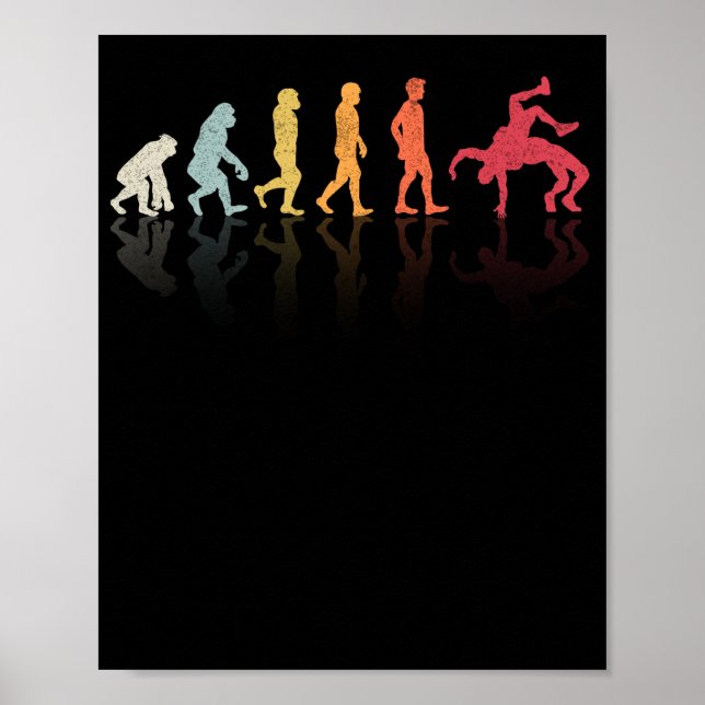 Wrestling Evolution For Coaches And For Anyone Poster (Front)