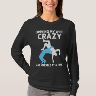 Wrestling For Wrestler Men Dad Wrestling T-Shirt