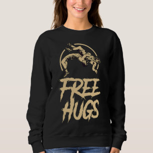 Wrestling Free Hugs Wrestling Sweatshirt