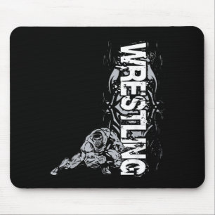 Wrestling Graphic Strong Wrestler For Men Women Bo Mouse Pad